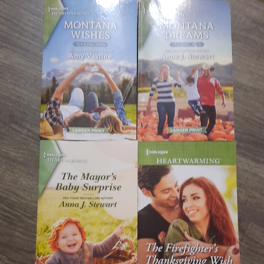 4 Heartwarming Romance Book Set